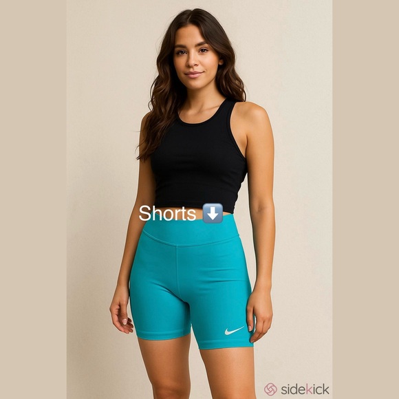 Nike Pants - Nike Sportswear Classic Women’s High Waisted 8” Biker Shorts, Size Medium. New!